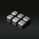Pure Titanium Ice Cubes