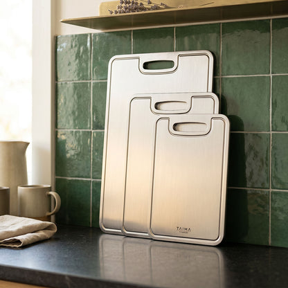 Certified Taima® Pure Titanium Cutting Board - V2 Updated Design