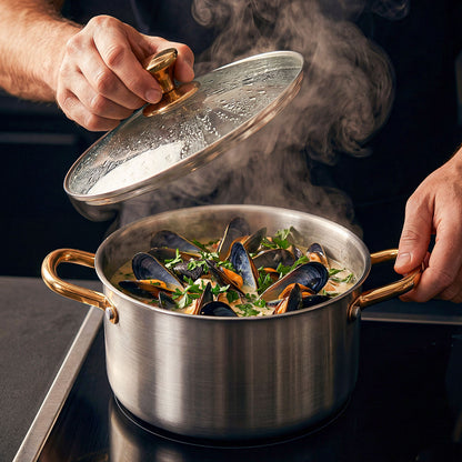 Complete Classic Titanium Cookware Set (14 Piece)