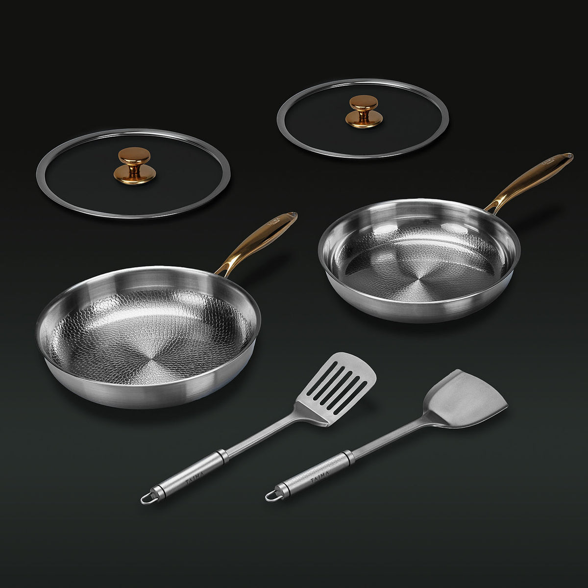 Pure Titanium Pan Everyday Duo Set (6 Piece)