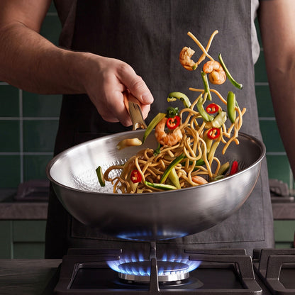 Taima® Pure Titanium Wok Pan Pro
